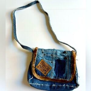 Denim Crossbody Bag